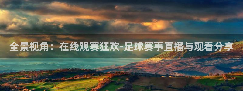 米乐yy易游：全景视角：在线观赛狂欢-足球赛事直播与观看分享
